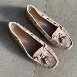 Christian Dior Tassel Loafers, IT 37, US 6, Light Pink Leather Moccasins